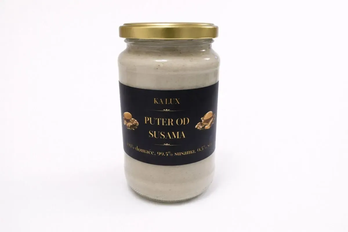 Tahini puter od susama 100% prirodni Ka Lux Novi Sad - idealan za hummus i namaze